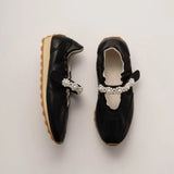 Daiiibabyyy  New Womens Mary Jane Shoes Exquisite Imitation Pearl Casual Shoes for Woman Fashion Ballet Sneakers Designer Shoes Zapatos Mujer