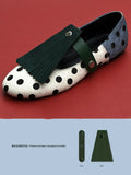 Daiiibabyyy  Bohemia Women Mary Jane Shoes Retro Round Head Casual Shoes for Woman Comfortable Shallow Flat Shoe Designer Shoes Zapatos Mujer