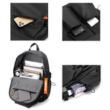 Daiiibabyyy Luxury Men's Backpack High Quality  Laptop Backpack High-capacity Waterproof Travel Bag Fashion High school student Backpack