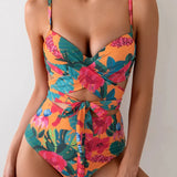 DAIIIBABYYY  -  Women's Printed Internet Celebrity Fashion New Bikini Swimsuit