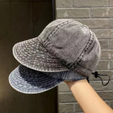 DAIIIBABYYY  -  Women's Bucket Hat Panama Fashion Sun Visor Breathable Fisherman Protection Hat Ponytail Cap Summer Hats Beach Sun Hats