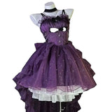 DAIIIBABYYY  -  Japan Gothic Lolita Jsk Mini Dress Women Kawaii Ruffles Bow Suspender Princess Dresses Girl Sweet Fairy Party Trailing Dress