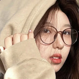 DAIIIBABYYY  -  Retro Anti Blue Light Glasses Women Men Computer Myopia Eyewear Optical Spectacle Eyeglass Blocking Universal Glasses