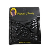Daiiibabyyy  DIY Women Elastic Magic Hair Combs Vintage Hair Clip Claw Bun Maker Tools Hairstyle Fashion Pearl Beads Hairdo Hair Accessories