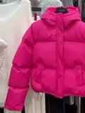 DAIIIBABYYY  -  New Winter Warm Coat Female Hooded Women Jacket Short Casual Korean Parka Thickened Loose Warm Down Jacket Puffer Coats
