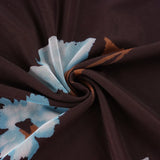 Daiiibabyyy  American Prairie Chic Flower Print Edible Tree Fungus Low Waist Gauze Vintage Skirts