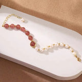 New Real Pearl Fashion Bracelet Ladies Elegant Bracelet Jewelry Girlfriend Birthday Wedding Gift Wholesale