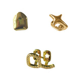 Daiiibabyyy  Fashionable Hip-Hop Three-Piece Dental Jewelry, Fashionable And Creative Accessories, Suitable For Parties, Nightclubs And Balls