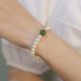 DAIIIBABYYY  -  Chinese Style Exquisite Carving Lotus Beads Bracelet for Woman Jewelry Gift Design Adjustable Bracelet Elegant Hand Accessories