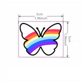 Daiiibabyyy  60pcs Cute Tattoo Sticker Waterproof Lasting Temporary Tattoo