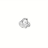 Daiiibabyyy  Cute Small Tattoo Sticker Waterproof Temporary Tattoo Lasts Up To 15 Days