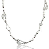 Daiiibabyyy Silver Color Opal Necklace for Women Girl Liquid Lava Star Irregular Jewelry 925 Stamp Birthday Gift Dropshippping