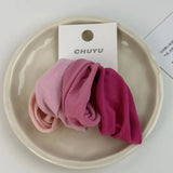 DAIIIBABYYY  -  4/5PCS Women Elastic Hair Rubber Bands High Quality Girls Hair Bands Hair Scrunchies Fashion Hair Accessories Hair Gum/Ties