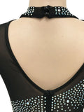 DAIIIBABYYY  -  Sheer Sexy Slim Temperament Jumpsuits for Women Round Neck one shoulder Sleeve High Wiast spliced Diamonds Rompers Female