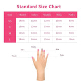 Daiiibabyyy  10PCS Retro Color Short Square Round Handmade Press on Nails with Y2k Star Polka Dots Designs Fake Nails Sweet Cool Cat Eye Nail