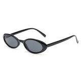 Daiiibabyyy  Sexy Small Oval Women's Sunglasses 2025 New Fashion Leopard Brown Hot Sun Glasses Female Retro Colorful Shade Eyeglass