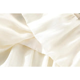 DAIIIBABYYY  -  Chic Dress for Women O-neck Sleeveless Patchwork A-line Dresses Striped Retro Korean Style Skirts Summer Trendy Female Clothing