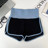 Daiiibabyyy  high quality Contrast Patchwork Mini Shorts high waist Bottoms Korean Casual Skinny Women Panties Y2K Aesthetic Hot Girl Shorts