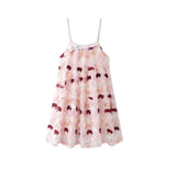 DAIIIBABYYY  -  Women One-shoulder Sleeveless Suspender Dress Female Summer Loose Slimming Jacquard Princess Tutu Short Dresses Female Clothing