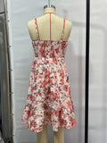 DAIIIBABYYY  -  Fashion Beach Style Printing Suspenders Dress Summer New Women's Seeveless Sling Dress Sexy Midi Dress