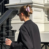 Daiiibabyyy  Light Purple Angel Wings Hair Claw Clip for Women Girls Acrylic Hairpins Fashion Wedding Hair Jewelry