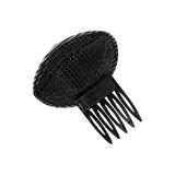 DAIIIBABYYY  -  Fluffy Hair Roots Black Magical Tape Clips High Cranial Crest for Women Natural Invisible Hairpin Tuck Comb Salon Shaped Fixator