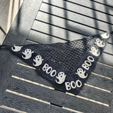 Daiiibabyyy  New Spring Summer Travel Headgear Handmade Knitted Headband Women Japan Korea Sweet Strap Headscarf Photo Triangle Towel