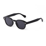 Daiiibabyyy  Vintage Fashion Shell Round Sunglasses Women Men Brand Design Retro Rivet Yellow Blue Lens Square Sun Glasses Female UV400
