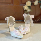 Daiiibabyyy  Shoes Y2K Woman Heels Luxury Heeled Sandals for Women Summer Woman Sandals High Quality Shoes Gold Shoes Lolita Heels 41 42