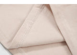 Daiiibabyyy  French Vintage Women Beige Elegant Square Neck Fishtail Evening Party Dresses Autumn Long Sleeve Vacation Pleated Wrap Hip Dress