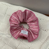 Daiiibabyyy  Korean version of premium striped hair band 4-layer striped large intestine ring hairrope headrope ball head hairaccessories