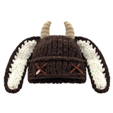 Daiiibabyyy  Trendy Versatile Knitted Beanies Thickened Warm Pullover Hat Y2K Ear Protection Little Devil Hat Autumn Winter Season