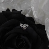 Daiiibabyyy  Hollow Butterfly Clip Earrings for Women Exquisite Vintage U-Shaped Ear Cuff Sweet Casual Versatile Jewelry Gift Pour Femme