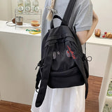 Daiiibabyyy  Cartoon Rabbit Ear Mochila Y2K Personalized Travel Mochilas Student Backpack School Bag Korean Style Cute Bags for Woman