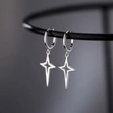 Daiiibabyyy  Mint Green Waterdrop Hoop Earrings for Women Exquisite Sweet Asymmetrical Zircon Drop Earrings Casual Versatile Jewelry Gift New