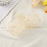 Daiiibabyyy  13cm Large Hair Clip For Thick Hair Claws Crab Girls Curly Transparent Coffee Hairpin Clamps Women Korean Ponytail Accessories