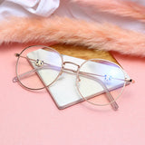 DAIIIBABYYY  -  Cute Glasses Myopia Glasses Women Men Nearsighted Eyewear Anti Blue Light Glasses Gafas De Lectura Oculos De Grau Femininos