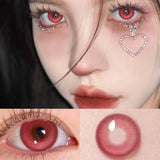 Daiiibabyyy  1 Pair Color Contact Lenses for Eyes Natural Brown Lenses Beauty Fashion Red lense Blue Lenses Green Eye Contact