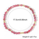DAIIIBABYYY  -  Original Design Bohemian Charm Bracelets Women Gold Plated Natural Semi-Precious Stone Beads Pearl Copper Women's Gift