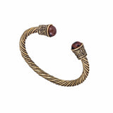 DAIIIBABYYY  -  Wood Bead Viking Zinc Alloy Aluminum Alloy Bracelet for Men's Ultra Natural Lndian Pagan Talisman Jewelry Gift
