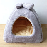 DAIIIBABYYY  -  Foldable Dog House Mat,Cat Litter Teddy Pomeranian Puppy Tent Kennel Nest,Small Medium Dog Chihuahua Mongolian Yurts,Pet Bed