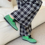 DAIIIBABYYY  -  Summer Women's Flats Casual Shoes Sneakers Flat Comfy Sole Sporty Football Style Shoes Trainer Footwear for Daily Life