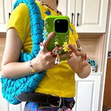 DAIIIBABYYY  -  Crew Neck Fashion Printed Women's Summer Suit Slim Top Solid Color Short Sleeve Office Lady All-match Pullover Thin Tee Shirt