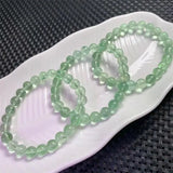 DAIIIBABYYY  -  8MM Natural Green Fluorite Bracelet Handmade Crystal Quartz Jewelry Stretch Bangle Children Birthday Gift 1PCS