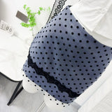 DAIIIBABYYY  -  Hot Girl Suit Women's Summer Turn-down Collar Slim Fit Lace Sleeveless Shirt High Waist Mini Skirt Two-piece Set Female Clothes
