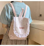 Daiiibabyyy  Women's Fashion Bag Sweet Lace Backpack Women's Small Backpack  Ladies' Backpack Lightweight Travel Backpack Kawaii Smalll Bag