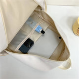 Daiiibabyyy  Cute Hit Color Cat Embroidery Ita Mochila High Capacity Mochilas Student Backpack School Bag Transparent Bags for Woman