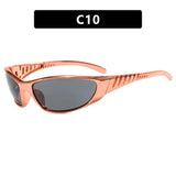 Daiiibabyyy  New Sexy Women's Y2K Hot Girl Sunglasses Fashion Outdoor Women's Cycling Sports Sun Glasses Retro Men's Glasses UV400 Eyewear