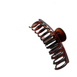 DAIIIBABYYY  -  INS wind hair catch clip temperament retro tortoiseshell plastic hair clip textured acrylic plate hair catch clip Korean style