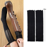 DAIIIBABYYY  -  Ballet Style Lace Leggings Mesh Leg Warmers Women Girls Kawaii Lolita Socks Boot Cuffs Summer Thin Socks Knitted Sleeve Cover